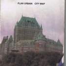 Quebec Roadmap Quebec City & Environs Plan Urban Undated