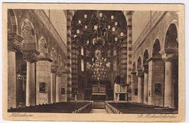 Germany Postcard RPPC Hildesheim St Michaeliskirche St Michael's Church