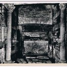 RPPC Postcard Pontifical Comission Of Sacred Archeology Catacombs Crypt Popes
