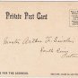 Easter Postcard Children Giant Egg Cart 1906