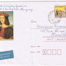 Stamps Hungary Envelope Budapest 10ft Kiskunfelegyhaza 1984