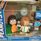 Peanuts Marcie & Peppermint Patty In Baseball Dugout Deluxe Playset RARE 2003