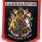 Caernarfon Town Patch Handpainted Felt Backing HRH The Prince Of Wales