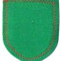 Wales Patch Badge Rhayader Handpainted Handpainted Felt Backing 2.5" x 3"