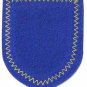 England Patch Badge Nottingham The Castle Handpainted Felt Backing  2.5" x 3"