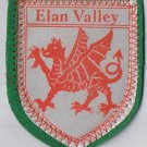 Wales Patch Badge Elan Valley Handpainted Felt Backing 2.5" x 3"