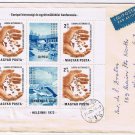 Stamps Art Hungary Envelope Budapest Europa Helsinki 1973