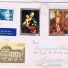 Stamps Hungary Envelope Budapest Giampietrino & Marco Palmezzano 1970