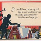 Postcard Big Wish On Christmas Day