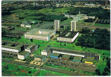 Quebec Postcard Quebec City Campus Laval University