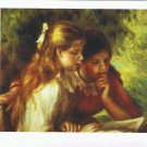 Art Postcard Renoir La Lecture