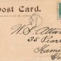 Postcard Embossed Be It Ever So Humble There's No Place Like Home
