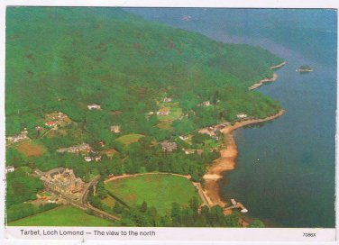 United Kingdom UK Postcard Scotland Tarbet Loch Lomond