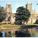 United Kingdom UK Postcard Somerset Wells Bishop's Palace Moat