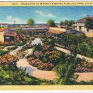 California Postcard San Diego Inner Court Ramona's Marriage Place Old Town