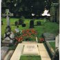 United Kingdom UK Postcard Bladon Churchill Graves Parish Church