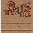 Matchbook Cover The Steak Co Batesville & Forrest City Arkansas