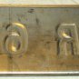 Nova Scotia Maritime License Plate Bluenose Canada Province DPR 670 Sailboat