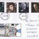 United Kingdom First Day Cover FDC Falkirk British Films 1985