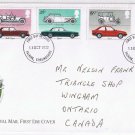 United Kingdom First Day Cover FDC Falkirk British Motor Cars 1982