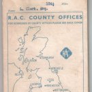 UK Royal Automobile Club Roadmap Chelmsford Newport Maps & Directions