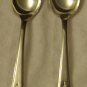 2 Wm A Rogers Teaspoons Silverplate A1 Plus Spoon 1930s
