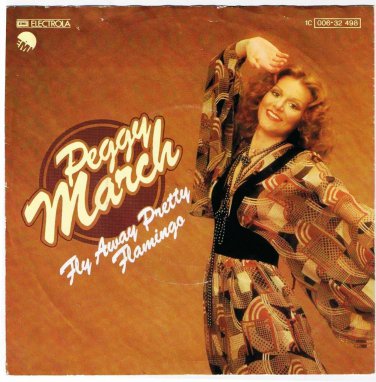 Peggy March Fly Away Pretty Flamingo 45 rpm Ein Sommer mint Klaus