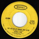 George Fame The Ballad Of Bonnie & Clyde 45 rpm Beware Of The Dog