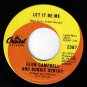 Glen Campbell Bobbie Gentry Little Green Apples 45 rpm Let It Be Me Canadian Pr