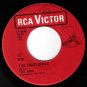 Paul Anka This Crazy World 45 rpm Goodnight My Love Canadian Pressing