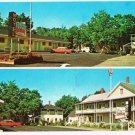 Bar Harbor Maine Postcard Higgins Holiday Motel Near Bluenose Ferry Acadia Park