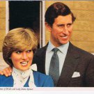 Royalty Postcard HRH Charles Prince Of Wales & Lady Diana Spencer