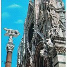 Italy Postcard Siena Front Of The Cathedral Detail