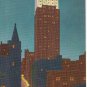 Ontario Postcard Toronto Canadian Bank Of Commerce Night View Valentine