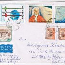 Stamps Art Hungary Envelope Budapest Pest Swords Science