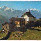 Switzerland Postcard Bettmeralp Fletschhorn Dom Mountain Alps