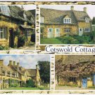 United Kingdom UK Postcard Cotswold Cottages Broadway Multi View