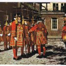 United Kingdom UK Postcard Tower Of London Yeoman Warders