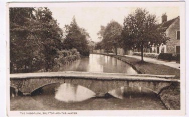 United Kingdom UK Postcard Bourton On The Water Windrush