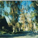 Postcard Claremont Inn Claremont California Looking North From Third St