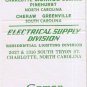 Matchbook Cover USCO Union Supply Co Charlotte South Carolina