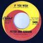 Peter & Gordon True Love Ways 45 rpm If You Wish