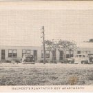 Postcard Haupert's Plantation Key Apartments Florida