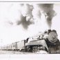 Postcard RPPC CPR Engine 4417 Blowing Smoke