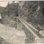 Postcard Cantilever Bridge Fraser River Canyon British Columbia