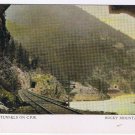 Postcard The Four Tunnels On CPR Rocky Mountains Warwick Rutter