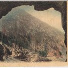 Postcard CPR Showing Four Tunnels Fraser Canyon British Columbia