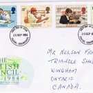 United Kingdom First Day Cover Falkirk Brittish Council 1984