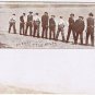 Postcard Every Little Bit Helps Comic Men Urinating In River
