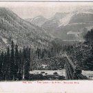 Postcard The Loop CPR Selkirk Mountains British Columbia